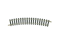 22233 N Fleischmann-räl ballast)Bockat spår 24°