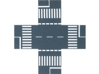 Busch 7074 H0 Vejkryds