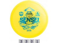 Discgolf Discmania Putter Sensei Active Premium Gul 3/3/0/1
