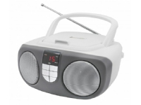 Soundmaster SCD1400WE, Grå, Hvid, Bærbar CD-afspiller