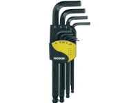 Proxxon Micromot Unbrako Vinkelskruetrækker-sæt 1.5 mm, 2 mm, 2.5 mm, 3 mm, 4 mm, 5 mm, 6 mm, 8 mm, 10 mm 9 dele