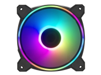 Cooler Master MasterFan MF120 HALO² - Boksviftesett - 120 mm - svart (en pakke 3)