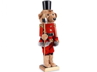 Vilde Nøddeknækker bjørn dekorativ figur 39 cm