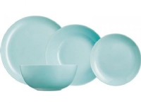 Middagssett for 6 personer Diwali Light Turquoise 19-delers LUMINARC
