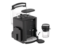 Krups Essential EA819N10 - Automatisk kaffekokare med mjölkskummare - 15 bar - svart