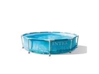 BASSENG - INTEX BEACHSIDE METALL RAMME SETT  3.05MX76CM