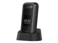 Nokia 2660 Flip, Vend, Dual SIM, 7,11 cm (2.8), 0,3 MP, 1450 mAh, Sort