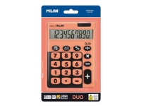 Touch Duo 10-position calculator orange. MILAN