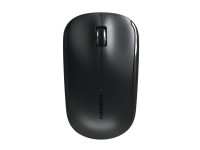 CHERRY MW 2200 - Mus - ergonomisk - høyre- og venstrehåndet - optisk - 3 knapper - trådløs - 2.4 GHz - USB trådløs mottaker - svart