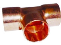 K65 T-stykke, 7/8'' - Lodde, 130 bar