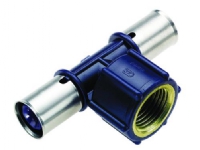 Press tee m/mf 20-3/4 plast t/alupex