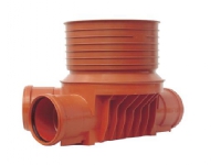 Uponor 110 x 315 mm TP4-brønd, glat, højre tilløb