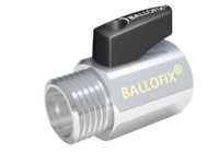 1/2 Kulventil Ballofix med grepphylsa/nippel