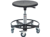 Global Roller stool sigma 400rs with footring base - seat height 38-51 cm
