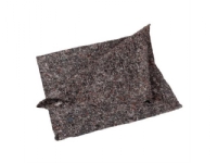 Værkstedsklud 38x40cm mørkegrå 10kg.