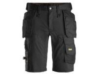 Snickers AllroundWork stretch shorts 6141 m/hylsterlommer sort str. 58
