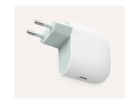 Google - Strømadapter - 45 watt - 3 A - PD 3.1/PPS (24 pin USB-C) - snø - Europa