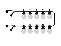 Sirius Lucas Supplementsæt - Klar/Sort - 10 LED