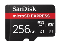 Bilde av Sandisk Express - Flashhukommelseskort - 256 Gb - Microsdxc Uhs-I