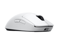Logitech G PRO 2 - Mus - gaming - høyre- og venstrehåndet - optisk - 8 knapper - trådløs, kablet - 2.4 GHz, USB - USB Logitech LIGHTSPEED-mottaker - hvit