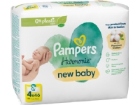 Pampers Delicate Care New Baby vådservietter 4 x 46 stk.