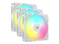 CORSAIR RS120 ARGB Triple Pack - Kabinettvifte - 120 mm - hvit (en pakke 3)