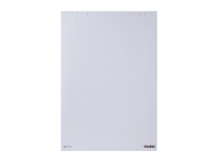 Flipoverblok Dahle 95037, hvid, offset, 80 gsm, firkantet/almindelig, 20 ark