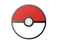PopSockets Pokémon - Pokéball Enamel, Grep, Rød, Sort, Hvit, Metall, Universell, 1 stykker, 38,8 mm