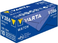 VARTA Watch batteri Silver1,55V, 115mAh, V386Ø11,6mm, højde 4,2mm