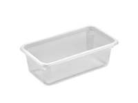 Plastbakke Kageboks K2182-1F 1-rum 605 ml 179x98x50 mm PP Klar,608 stk/krt