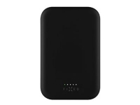 FIXED MagZen - 2. generasjon - trådløs nødlader - Li-pol - 10000 mAh - 38 Wh - 20 watt - 3 A - PD 3.0 (24 pin USB-C) - svart