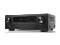 Denon AVR-X1800H - AV-nettverksmottaker - 8K - HDR - 7,2 kanaler - 7 x 80 watt - svart