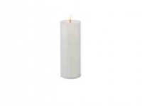 Sirius SilleKalenderlys Hvid - Ø 7,5 cm - H 20 cm
