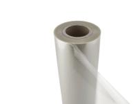 Lågfolie, Mylar, 500m x 186mm , Ø15,5cm, 25 micron, klar, PET