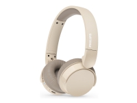Philips TAH3209BG - Hodetelefoner med mikrofon - over-øret-montering - Bluetooth - trådløs - beige