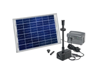 Esotec Siena Plus 101780 Solpumpset Med belysning med batterilager 1500 l/h