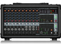 Behringer PMP2000D, 14 kanaler, Sort