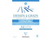 Clairefontaine 3329680966848, Kunstpapirblokk, 125 g/m², 20 ark