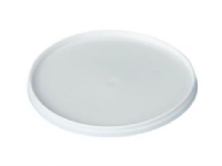 Låg 150mm til 1l spand hvid