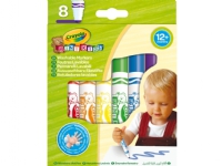 Baby Super Slitesterke Vaskbare Markers 8 stk Crayola