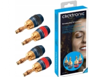 Clicktronic SimpleLock bananplugger