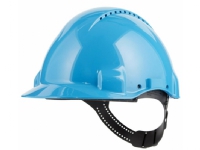 3M G3000CUVBPRO1, Akrylonitril-butadien-styren (ABS), High-Density Polyethylene (HDPE), Polyvinylklorid (PVC), Blå, Unisex, 53-62 cm, Fasilitetsvedlikehold, Maskindrift, Skogbruk, Konstruksjon, Landbruk, EN 397