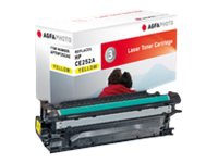 AgfaPhoto - Gul - kompatibel - tonerkassett (alternativ för: HP CE252A) - för HP Color LaserJet CM3530 MFP, CM3530fs MFP, CP3525, CP3525dn, CP3525n, CP3525x