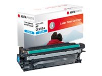 AgfaPhoto – Cyan – kompatibel – tonerkassett – för HP Color LaserJet CM3530 MFP CM3530fs MFP CP3525 CP3525dn CP3525n CP3525x