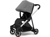 , Kombi-/duovogn, Shine Inkl. Maxi-Cosi Cabriofix & Base - Grey Melange/aluminum