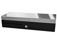 APG Cash Drawer ECD460, Manuel kontantskuffe, Rustfrit stål, Sort, Rustfrit stål, 460 mm, 170 mm, 100 mm