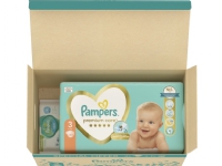 PAMPERS Premium Care Size 3, 120 diapers + Aqua wipes 48ct, 80768590