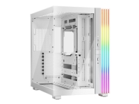 be quiet! Light Base 600 DX - Midi-tårn - ATX - sidepanel med vindu (glass) - ingen strømforsyning (ATX / PS/2) - hvit - USB/lyd
