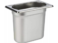 Kantine 1/9 GN 1.5 ltr 17.5x10.5x15 cm Rustfrit stål,stk