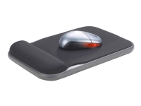 Kensington Sports Contour Gel Mouse Wrist Pad - Musematte med håndleddsstøtte - svart